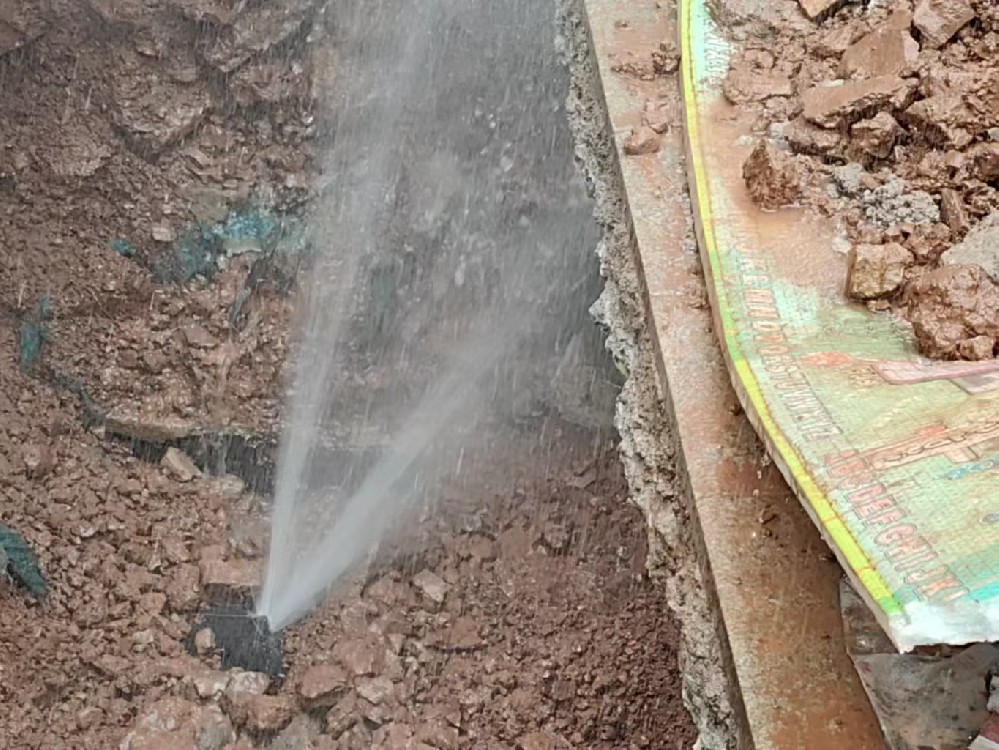 消防水管漏水检测定点开挖（德宏）